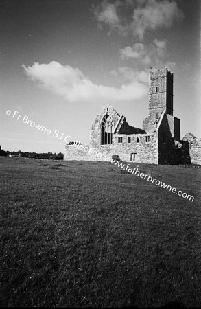 KILCONNELL ABBEY FROM S.E. CLOUDS